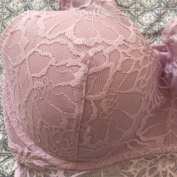 Bundle of 2 NWOT Victoria’s Secret PINK Lace Bras / Bralettes - Picture 4 of 12
